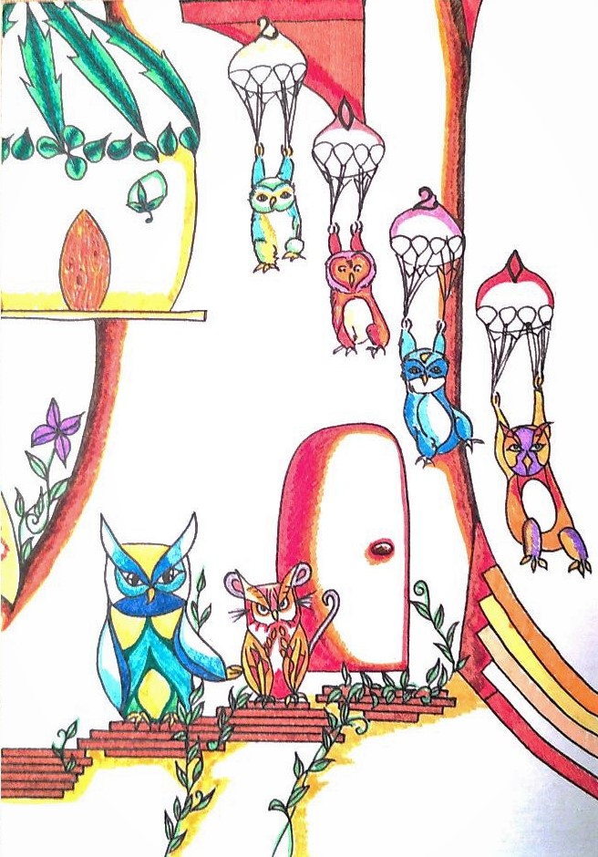 l'arbre maison des hiboux